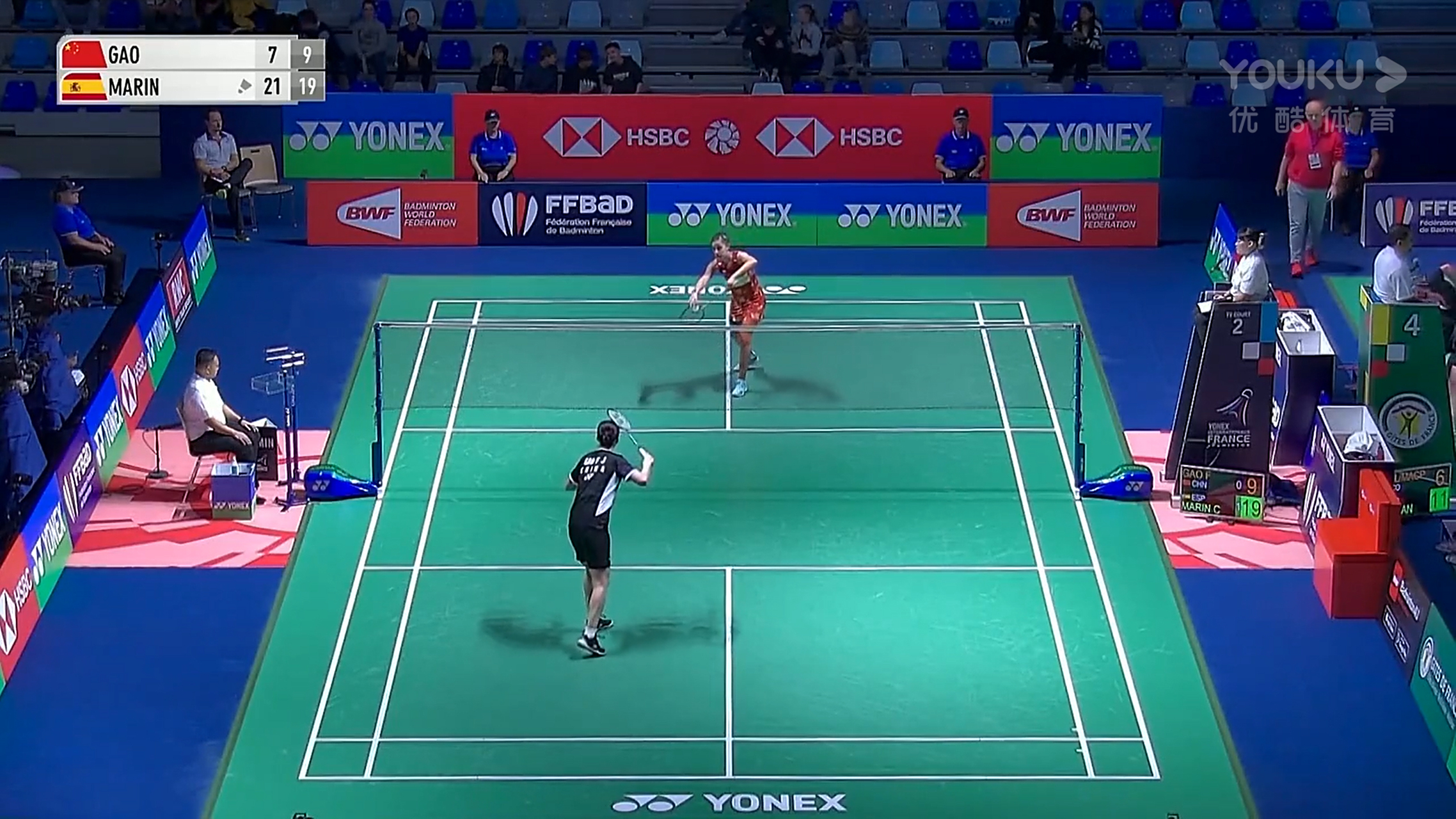 关于法国羽毛球队强势韩国羽毛球队，马琳一己之力扛起全队的信息